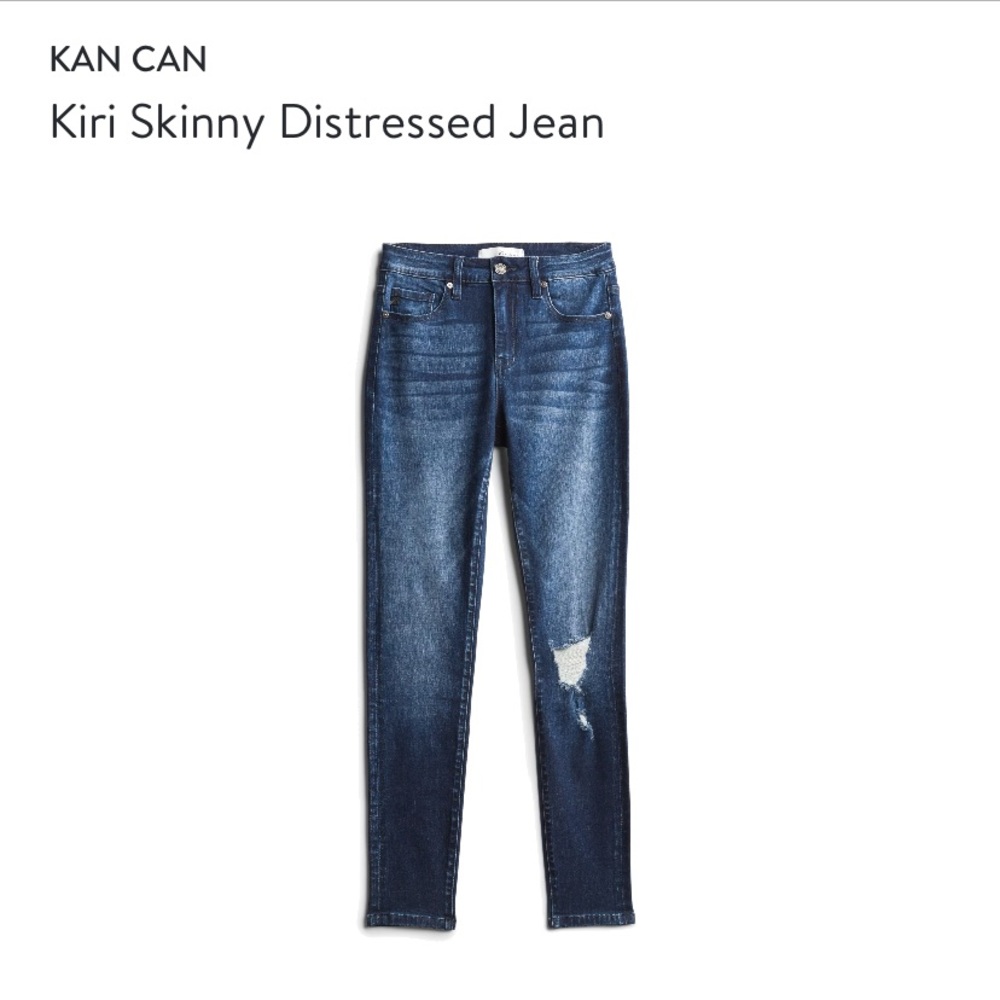 KanCan Kiri Distressed Skinny Jean!